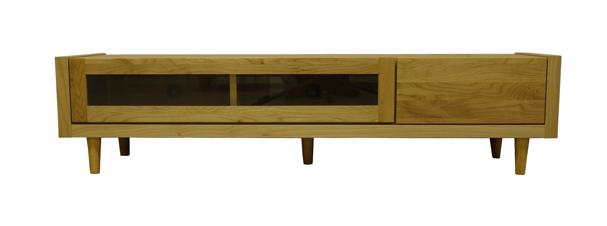 Amazon｜大川家具 岡製作所 テレビボード ジュリア 153cm幅 179239